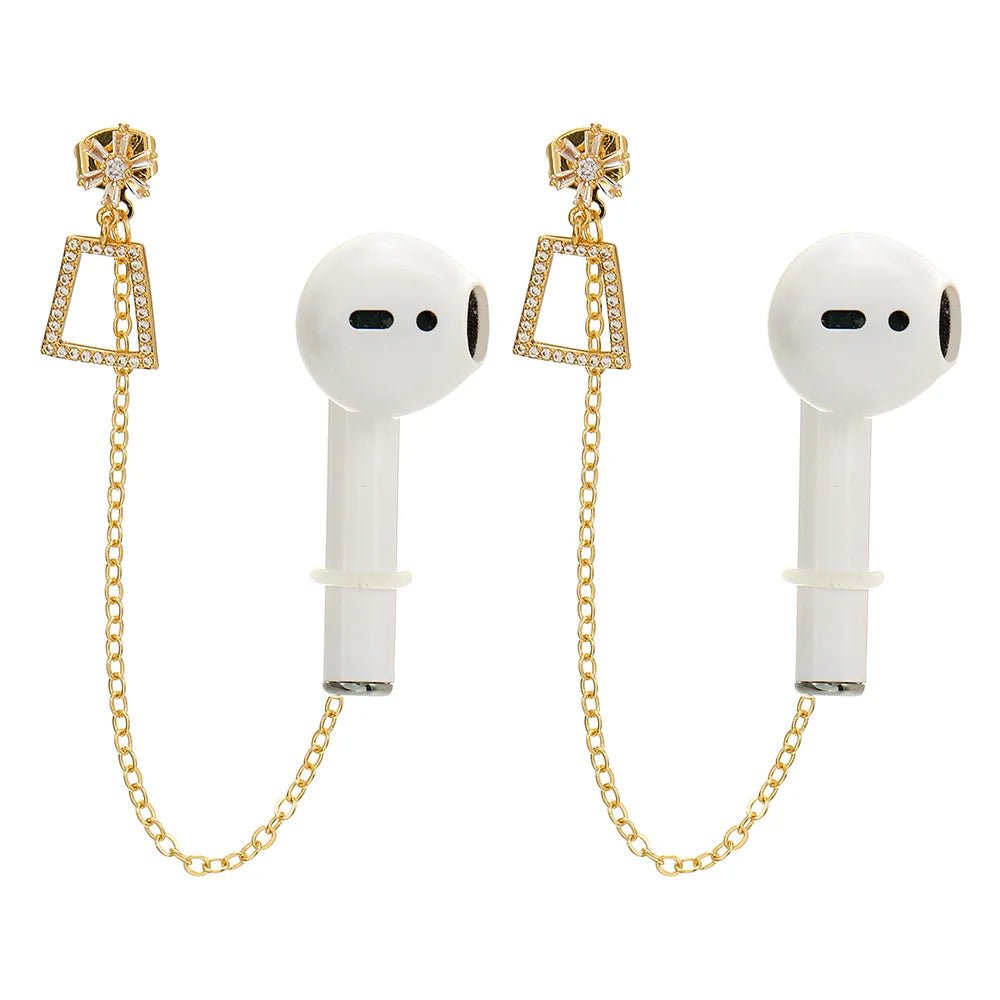 2024 Fashion Stars Earrings: Anti-Lost Wireless Earphone Holder for Airpods - Orchid Unique