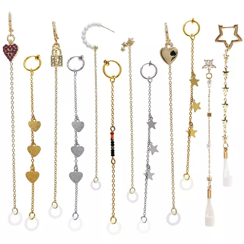 Trendy Airpods Earring Holders: Bluetooth Earphone Clips for Fashion