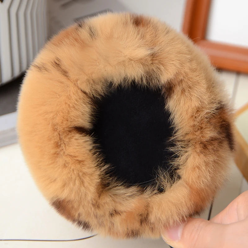 Rex Rabbit Fur Earmuffs