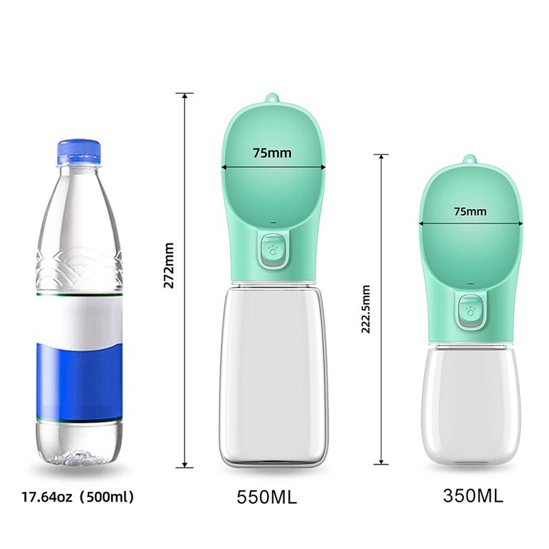Pet Water Cups Pets Travel Water Bottle Convenient Dogs Drinkers Cats Feeding Bottles Outdoor Cat Drinking Bowl Dog Supplies - Orchid Unique