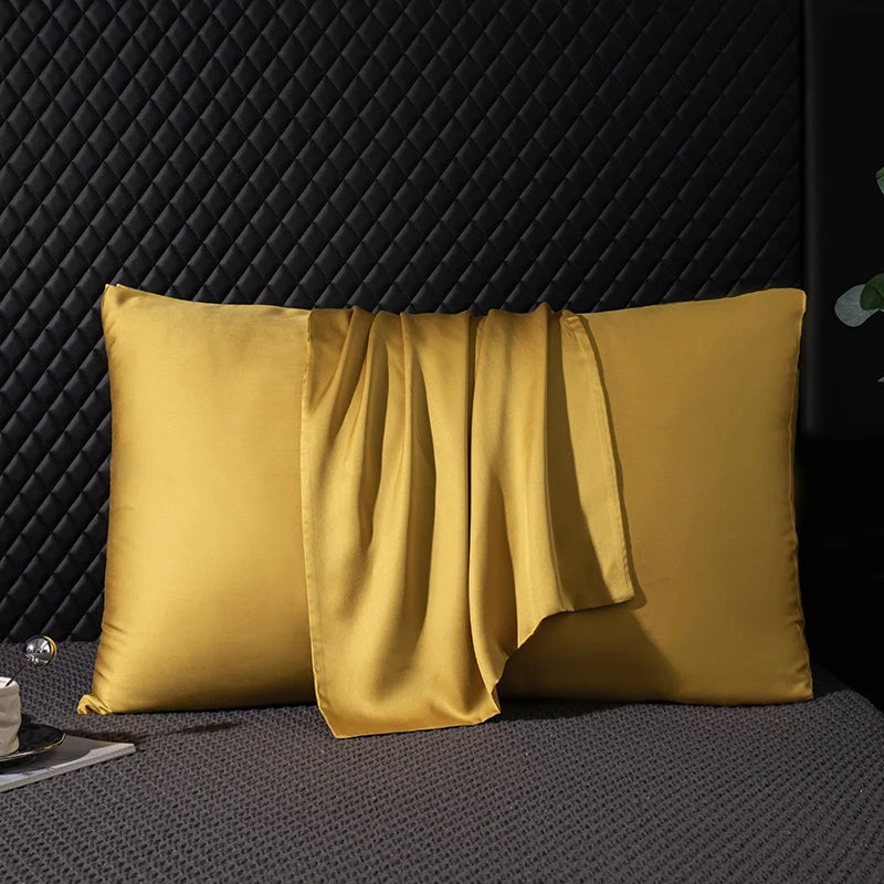100% Mulberry Silk Pillowcase – Anti-Aging, Hypoallergenic, Luxury