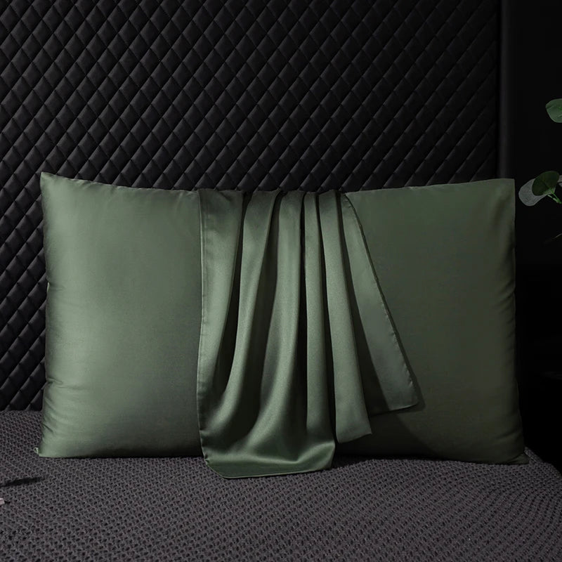 100% Mulberry Silk Pillowcase – Anti-Aging, Hypoallergenic, Luxury