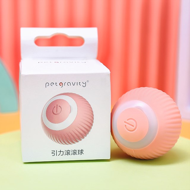 Electric Dog Toys Smart Puppy Ball Toys For Cat Small Dogs Funny Auto Rolling Ball Self-moving Puppy Games Toys Pet Accessories - Orchid Unique