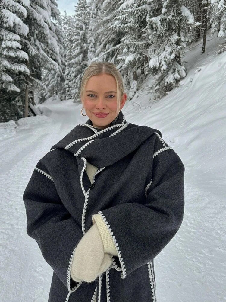 Casual Jacket-scarf