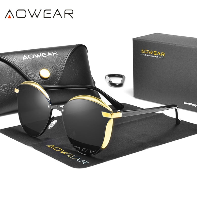Stylish Cat Eye Sunglasses: Enhance Your Look, Protect with UV400 Lenses!