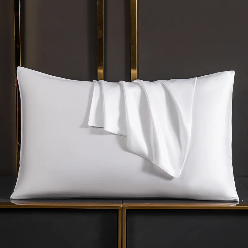 100% Mulberry Silk Pillowcase – Anti-Aging, Hypoallergenic, Luxury
