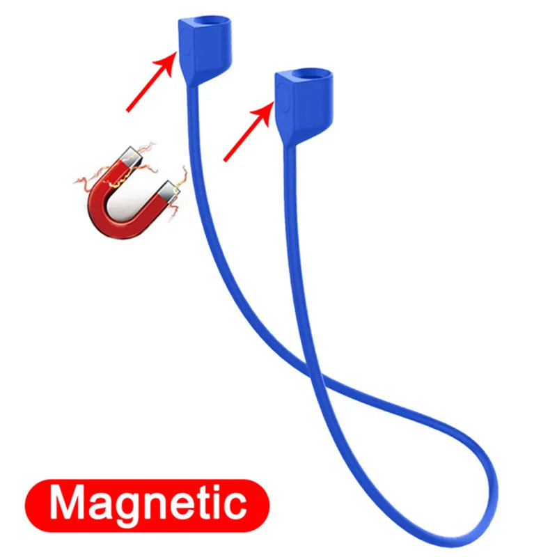 Silicone Earphone Rope Cable for AirPods Pro: Anti-Lost Strap Holder