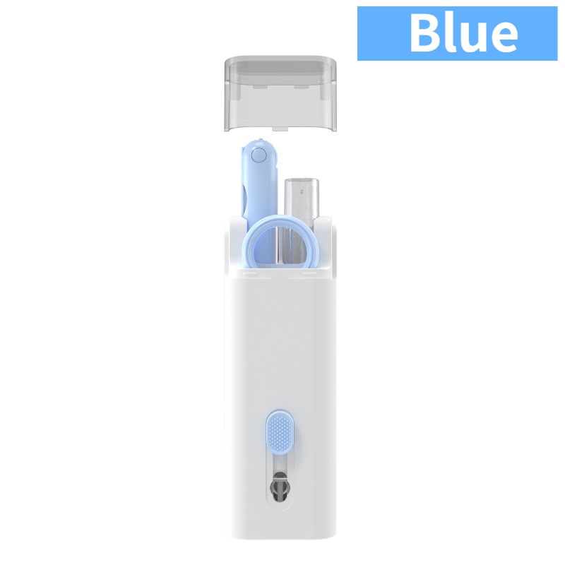 7-in-1 Computer Keyboard Cleaner Brush Kit Earphone Cleaning Pen For Headset iPad Phone Cleaning Tools Cleaner Keycap Puller Kit