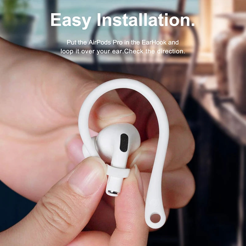 Silicone Earphone Rope Cable for AirPods Pro: Anti-Lost Strap Holder