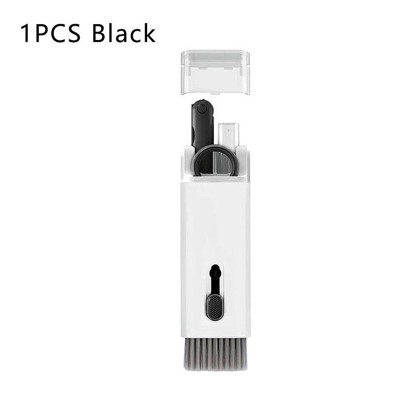 7-in-1 Computer Keyboard Cleaner Brush Kit Earphone Cleaning Pen For Headset iPad Phone Cleaning Tools Cleaner Keycap Puller Kit