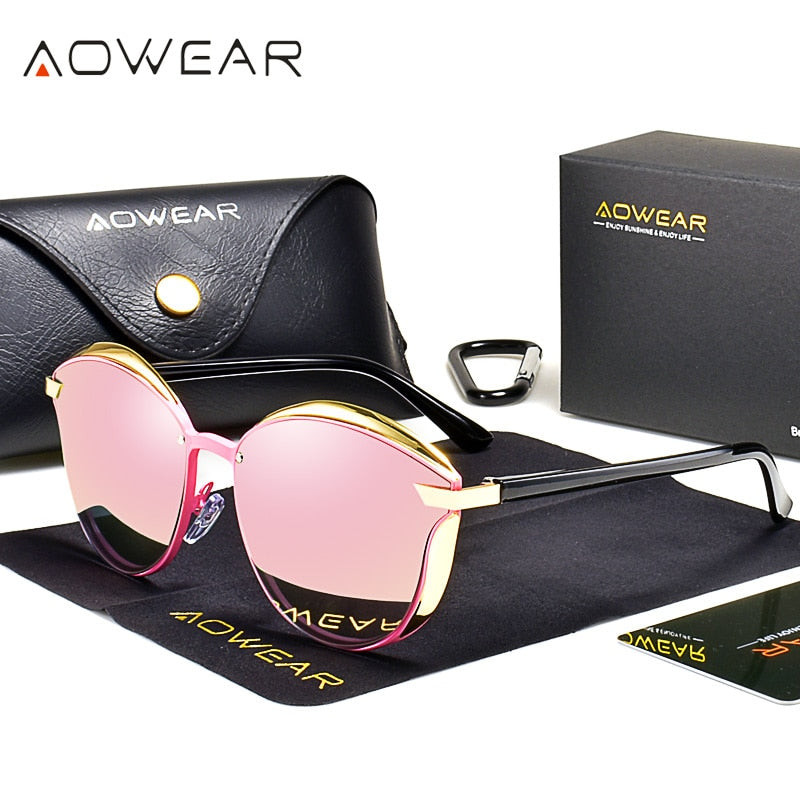 Stylish Cat Eye Sunglasses: Enhance Your Look, Protect with UV400 Lenses!