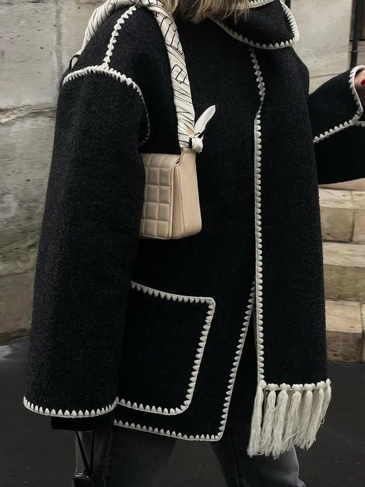 Casual Jacket-scarf