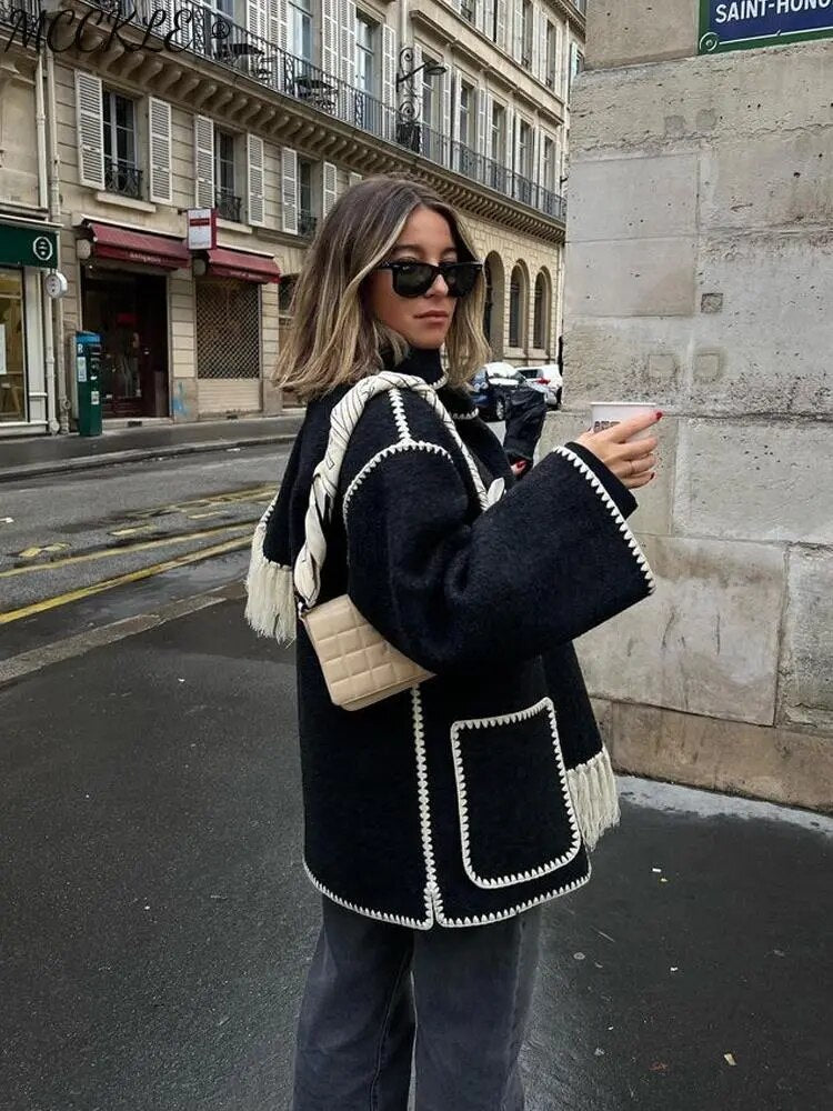 Casual Jacket-scarf