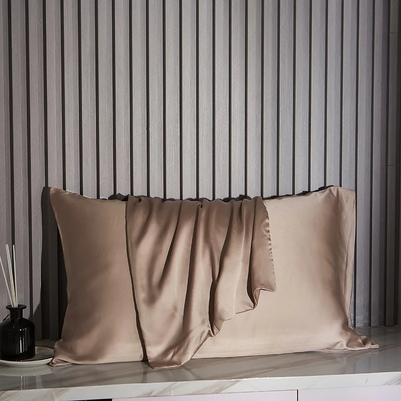 100% Mulberry Silk Pillowcase – Anti-Aging, Hypoallergenic, Luxury