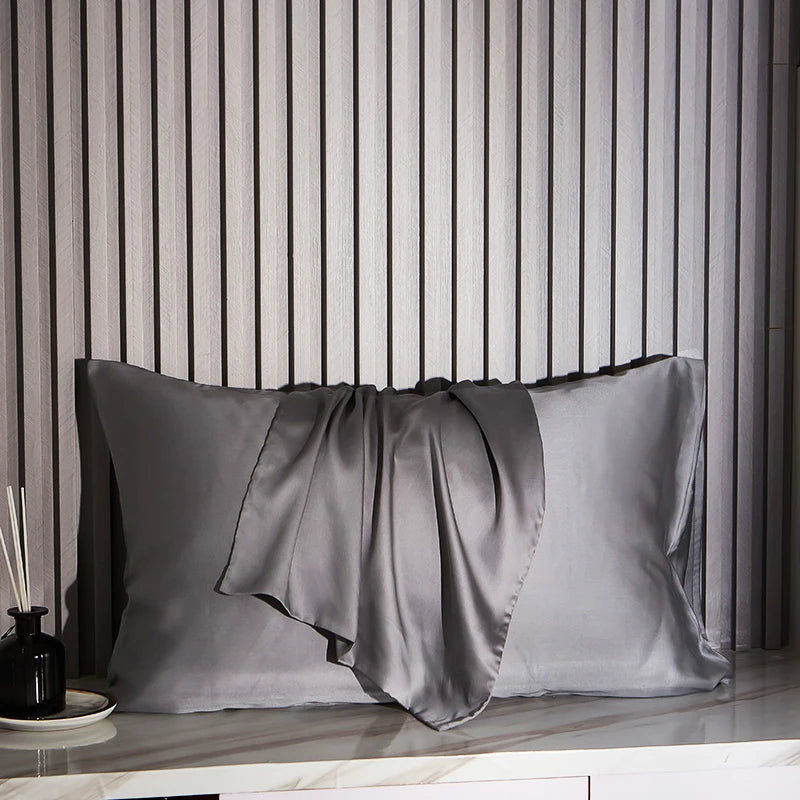 100% Mulberry Silk Pillowcase – Anti-Aging, Hypoallergenic, Luxury