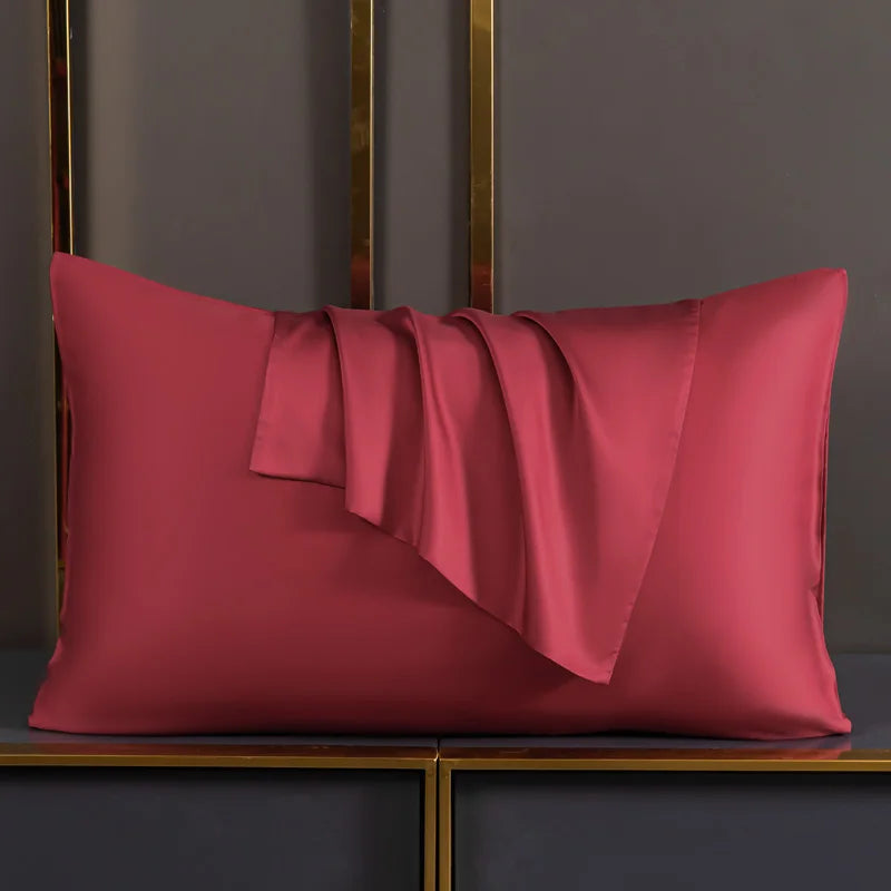 100% Mulberry Silk Pillowcase – Anti-Aging, Hypoallergenic, Luxury