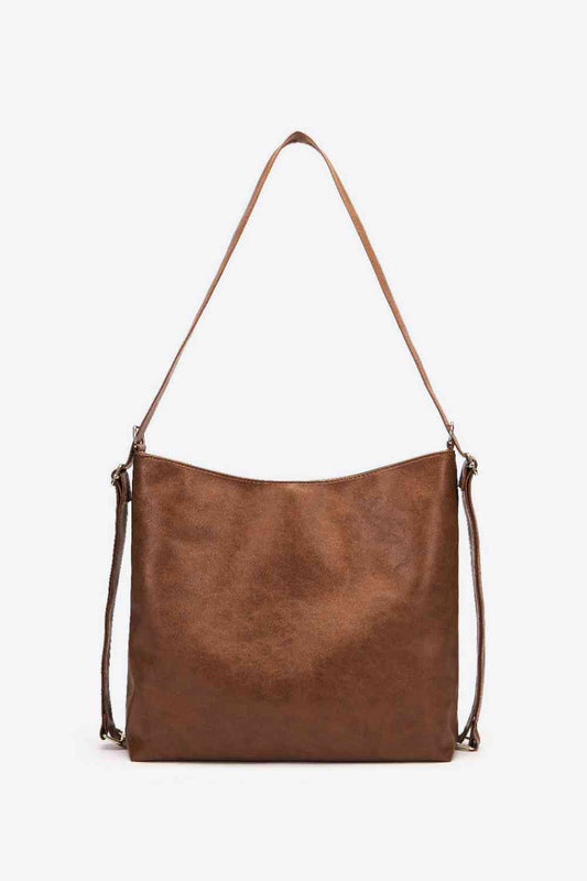 Large PU Leather Crossbody Bag - Orchid Unique  Bag size: Large Material: PU, polyester Product measurements: 13.4*5.5*13.4 in Chocolate / One Size Large PU Leather Crossbody Bag Bag size: Large Material: PU, polyester Product measurements: 13.4*5.5*13.4 in (Store description)  1  52731530  (Store description) 101300063828024 Chocolate / One Size Orchid Unique