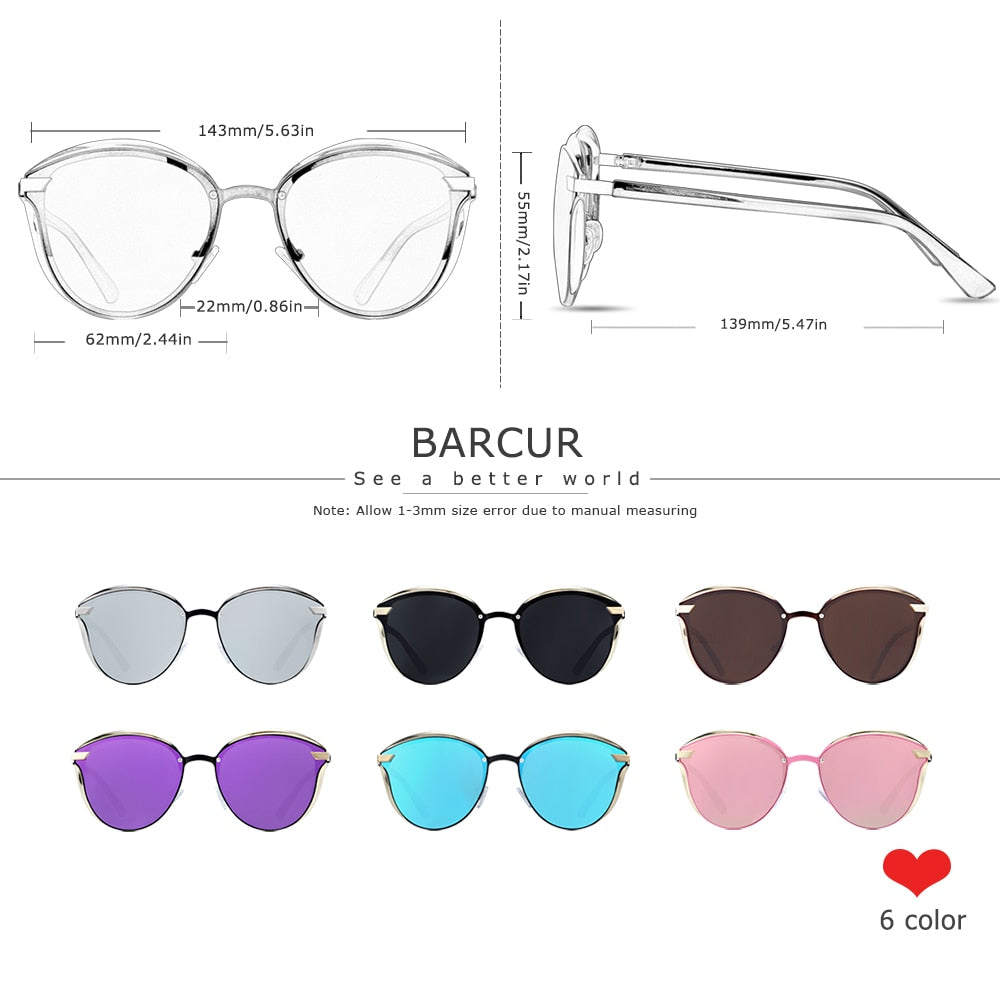 Luxury Polarized Sunglasses - Orchid Unique