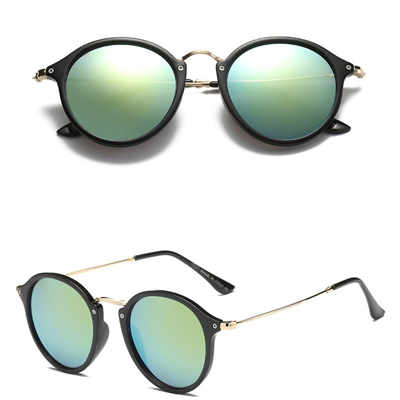 Fashion Round Sunglasses - Orchid Unique