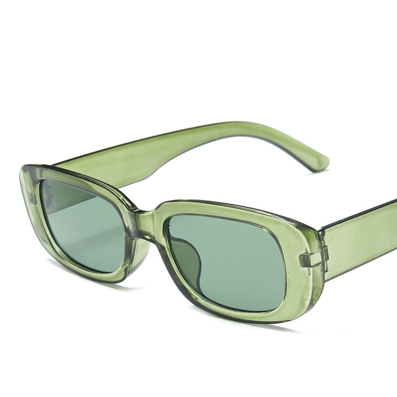 Retro Square Sunglasses - Orchid Unique
