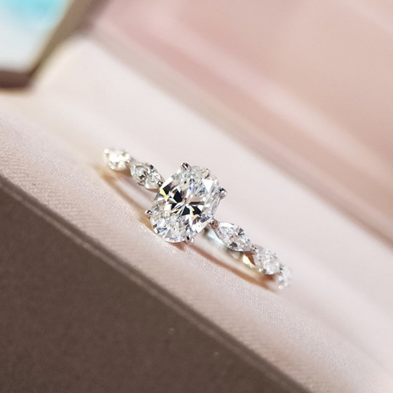 Dainty  Engagement Rings - Orchid Unique