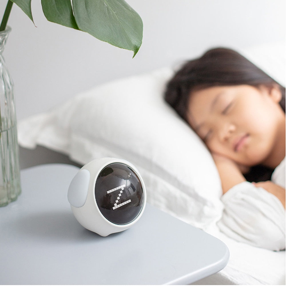 Cute Expression Alarm Clock - Orchid Unique