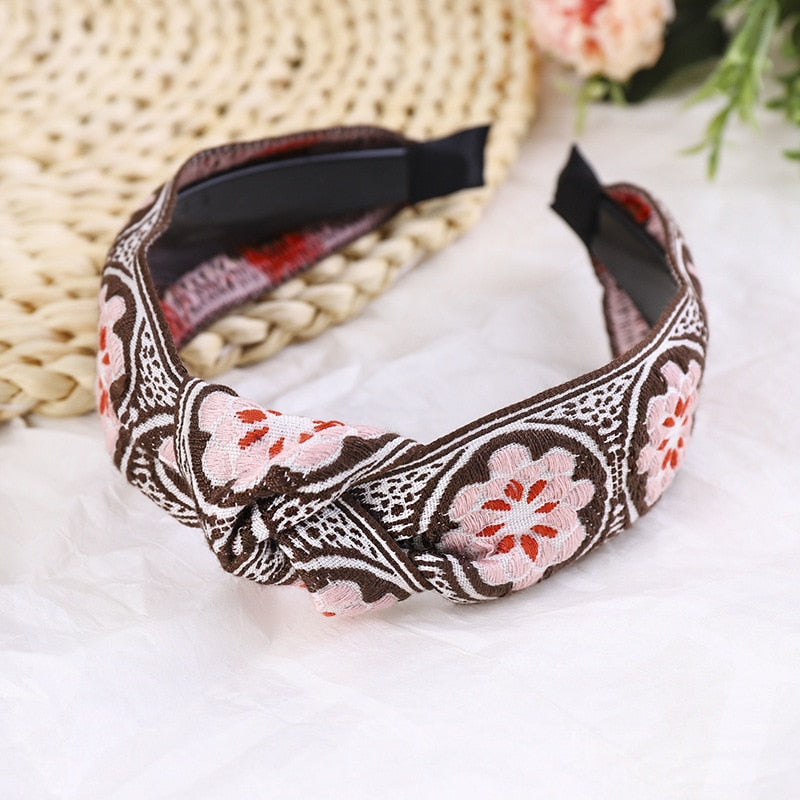 Ethnic Hairband - Orchid Unique