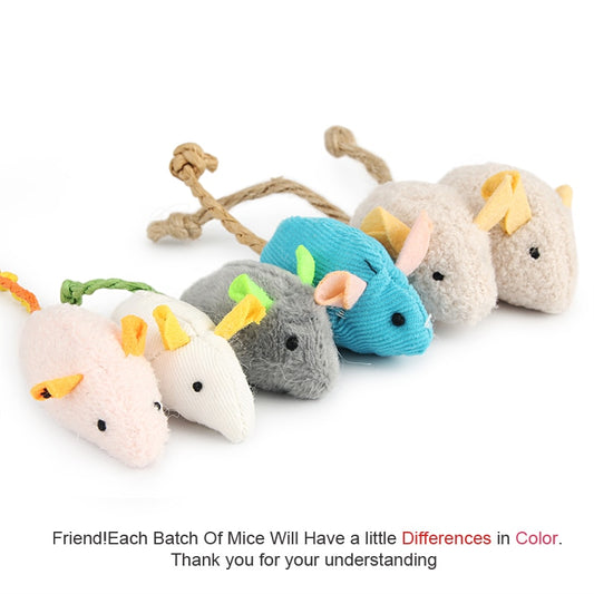 Mix Pet Toy Catnip Mice - Orchid Unique