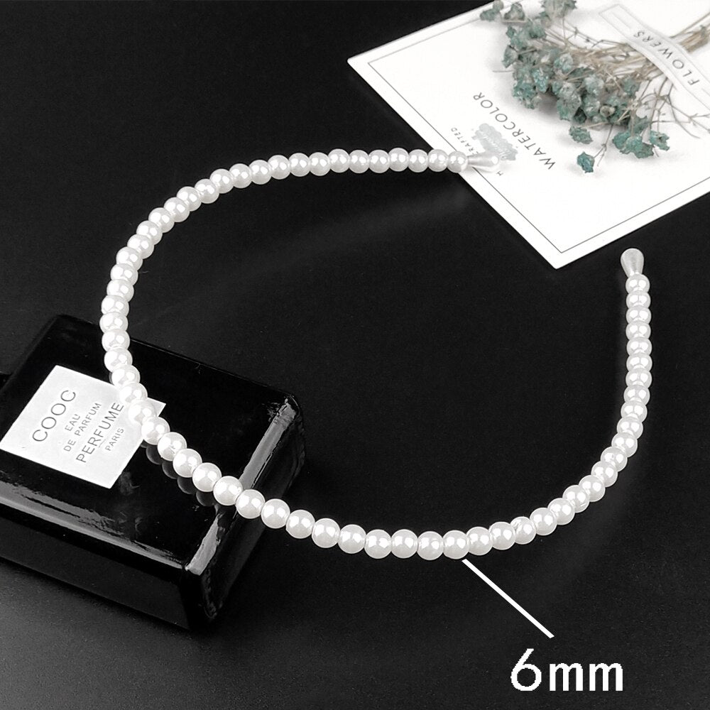 Luxury Big Pearl Hair hoop - Orchid Unique