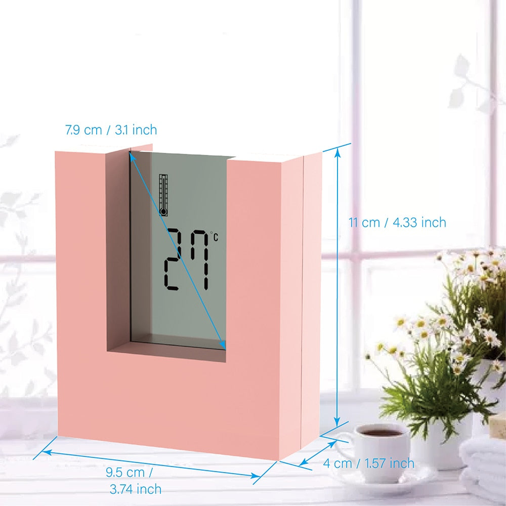 Pink Electronic Desk Alarm clock - Orchid Unique