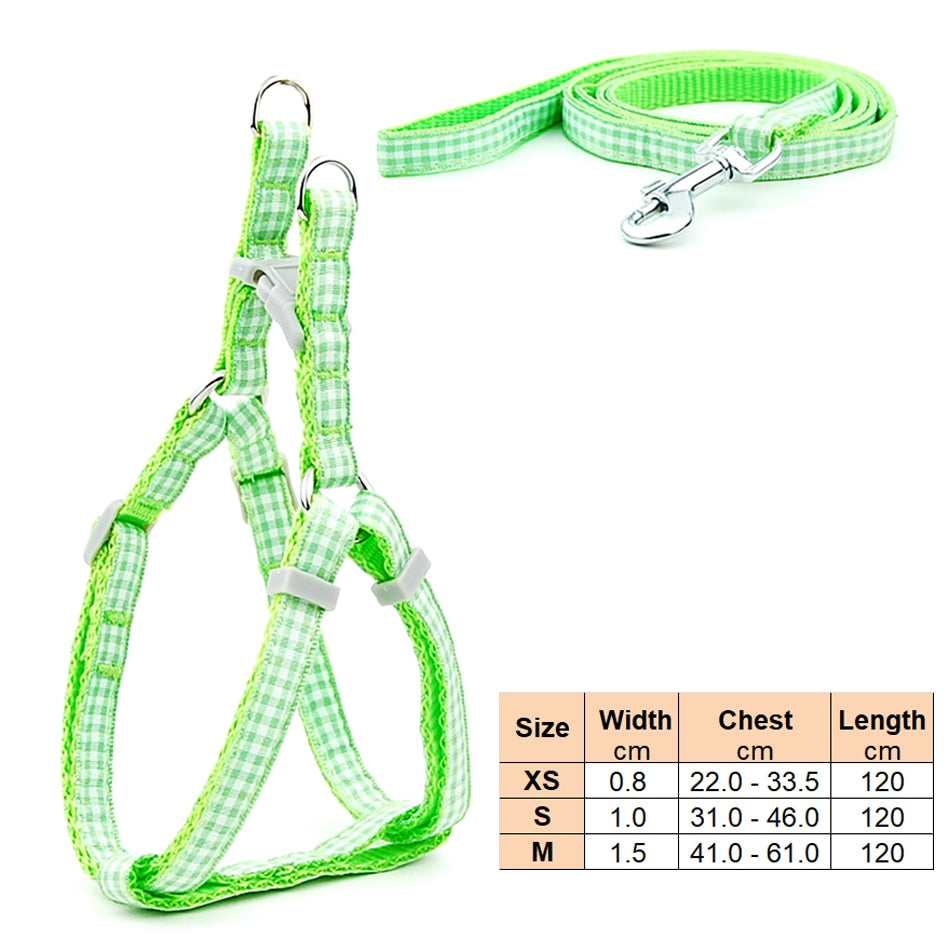 Adjustable small dog and cat harness - Orchid Unique