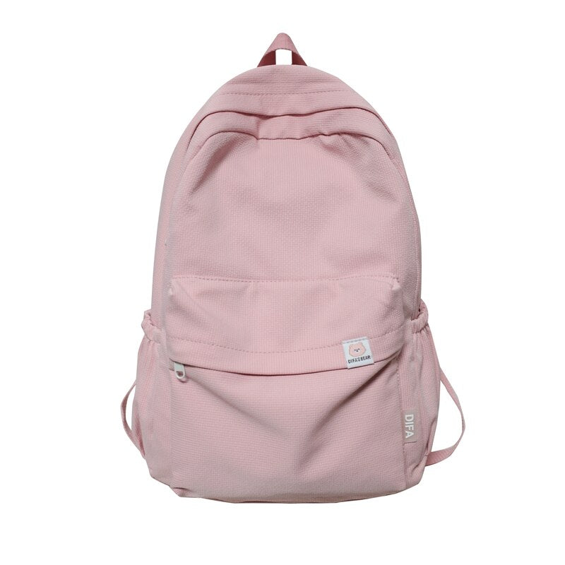 Waterproof Women Backpack and Schoolbag - Orchid Unique