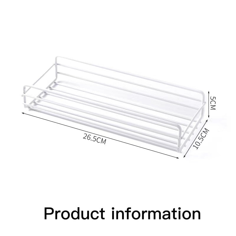 Wrought iron bathroom shelf wall - Orchid Unique