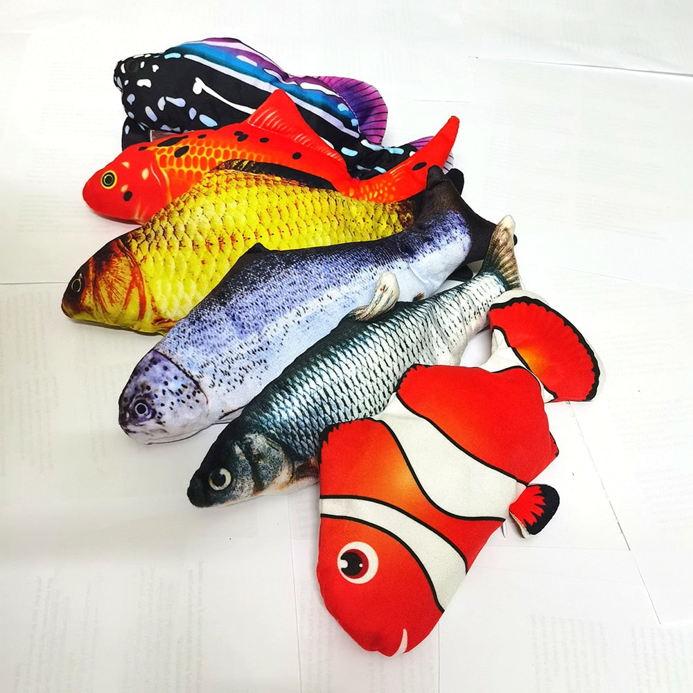 Toy Fish for Cats - Orchid Unique