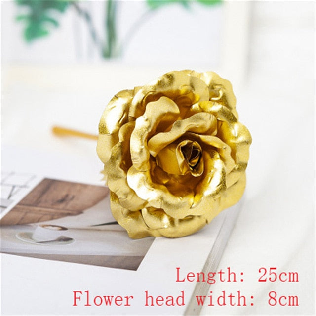 Rose LED Light Foil Flower - Orchid Unique