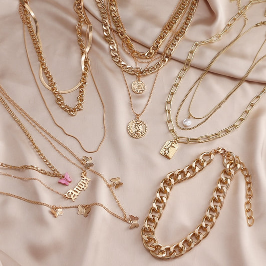 DAXI Vintage Punk Chains - Orchid Unique