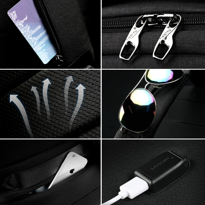 No Key TSA Lock Anti theft Backpack - Orchid Unique