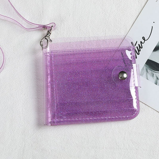 Transparent Waterproof Wallet - Orchid Unique