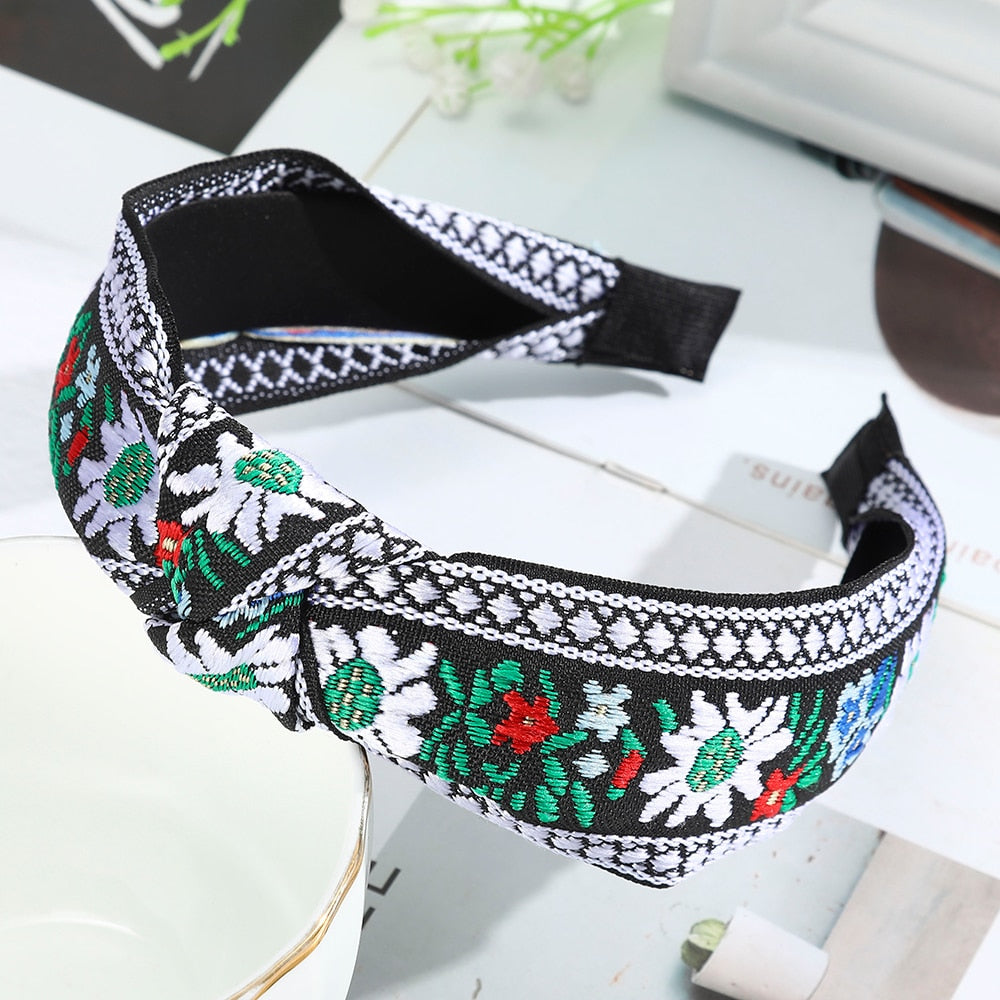 Ethnic Hairband - Orchid Unique