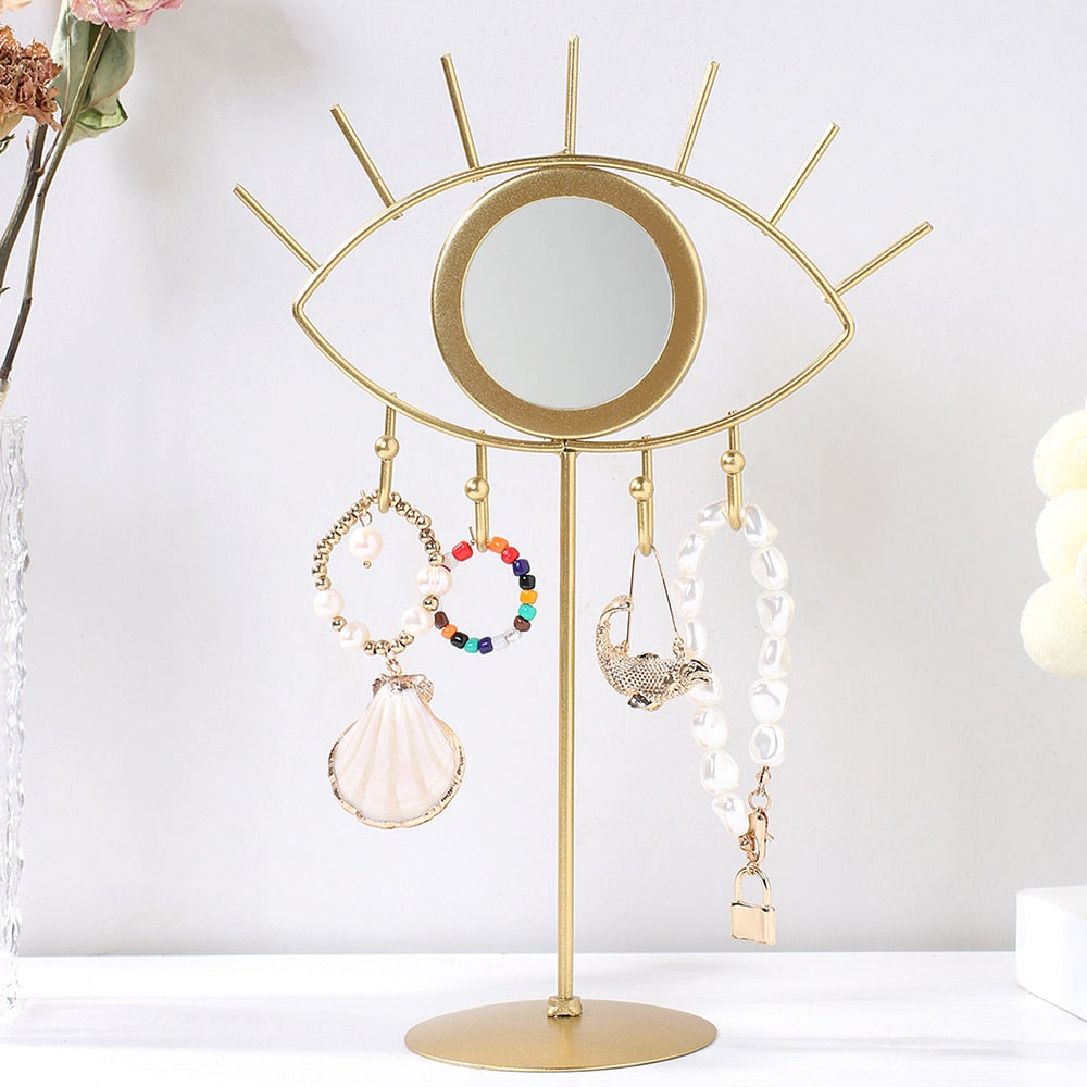Boho Gold Eye Makeup Mirrors-Table - Orchid Unique