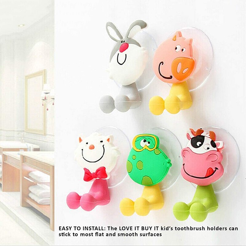 Cute Toothbrush Holder Wall - Orchid Unique