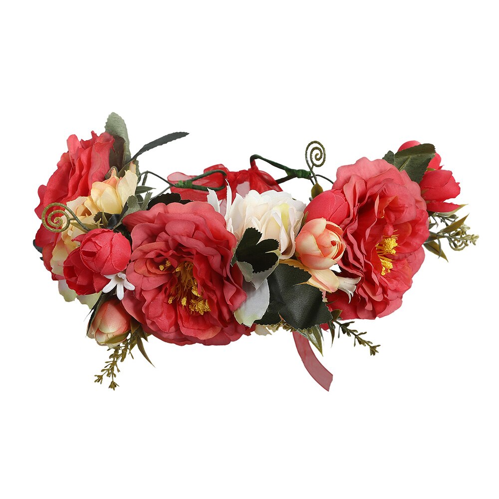 Molans Spring Bohemian Flower Crowns - Orchid Unique