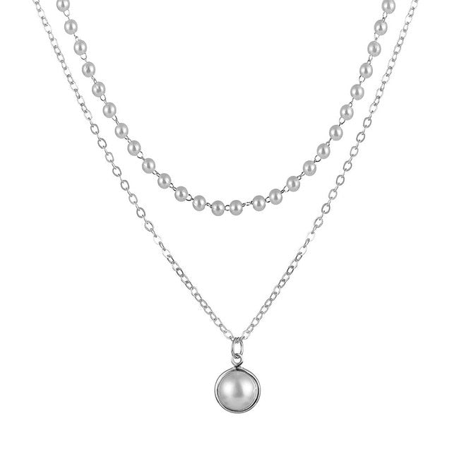 ZOVOLI Dainty Pearl Nicklace - Orchid Unique