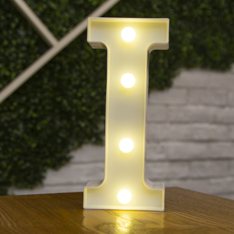 Luxury Alphabet Letter LED Lights - Orchid Unique