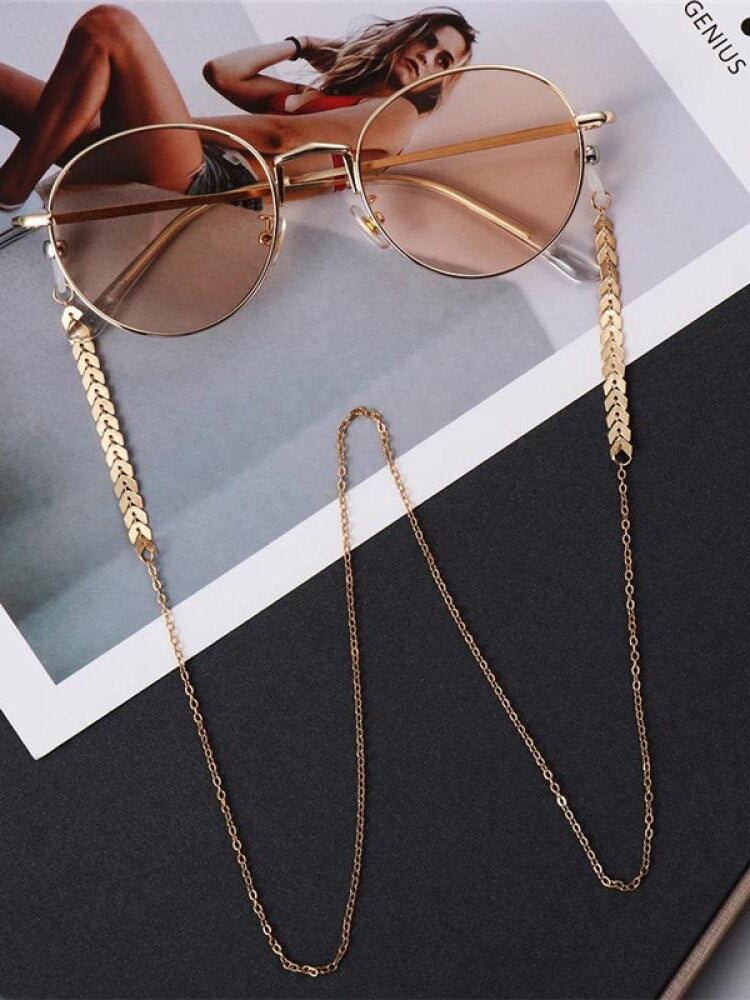 Pearl Glasses Chain - Orchid Unique