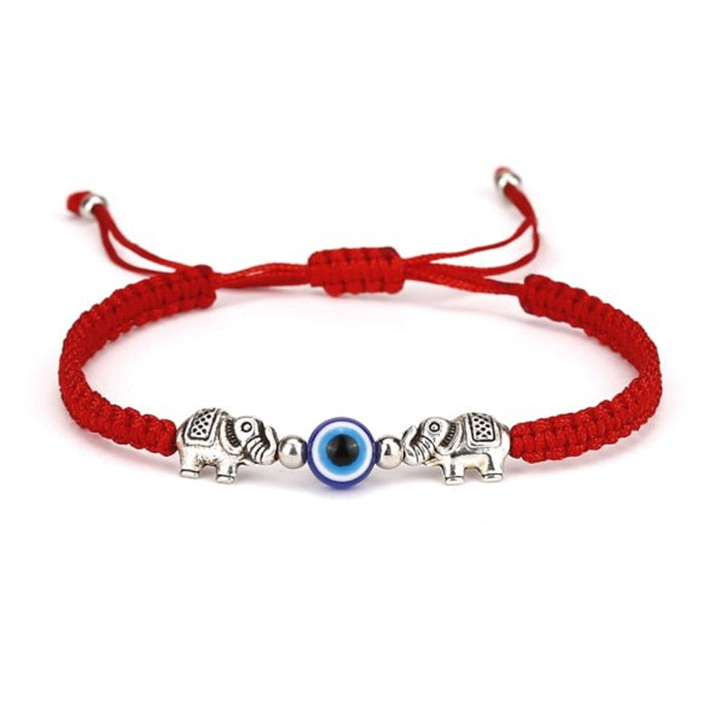 6Pcs Handmade Turkish Lucky Evil Eye Bracelets - Orchid Unique