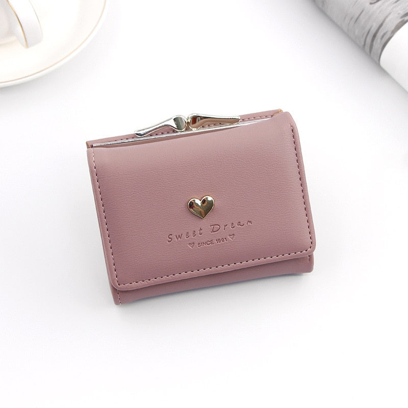 Clutch loving heart Wallet - Orchid Unique