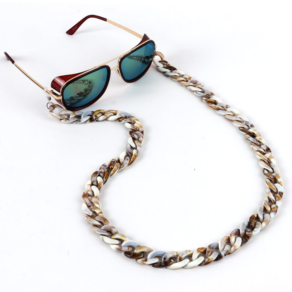 Lanyard Acrylic Glasses Chains - Orchid Unique