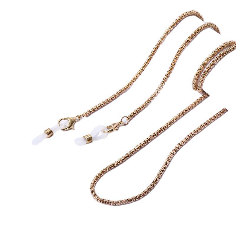 Acrylic Pearl Crystal Eyeglasses Chains - Orchid Unique
