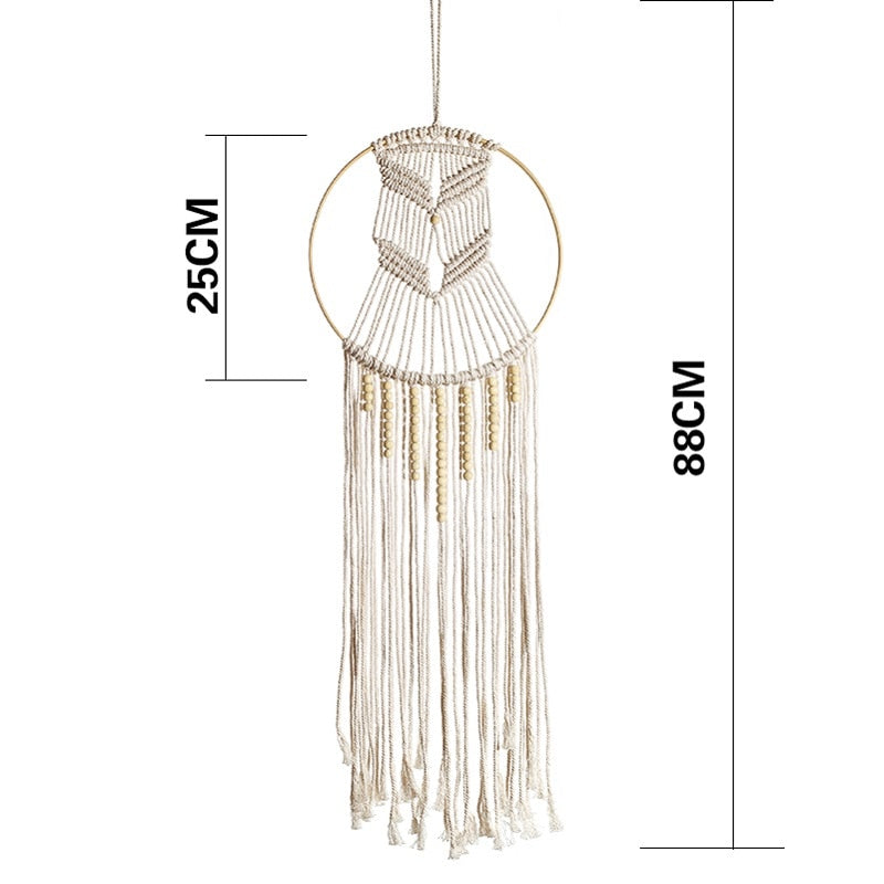 Nordic Dreamcatcher Wall Hanging - Orchid Unique